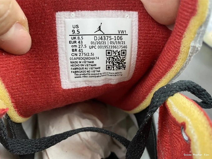 Off-White White Retro Jordan DJ4375-106 Red SP Low 2 0723
